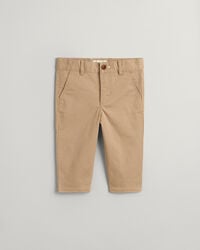 baby chinos - dark khaki
