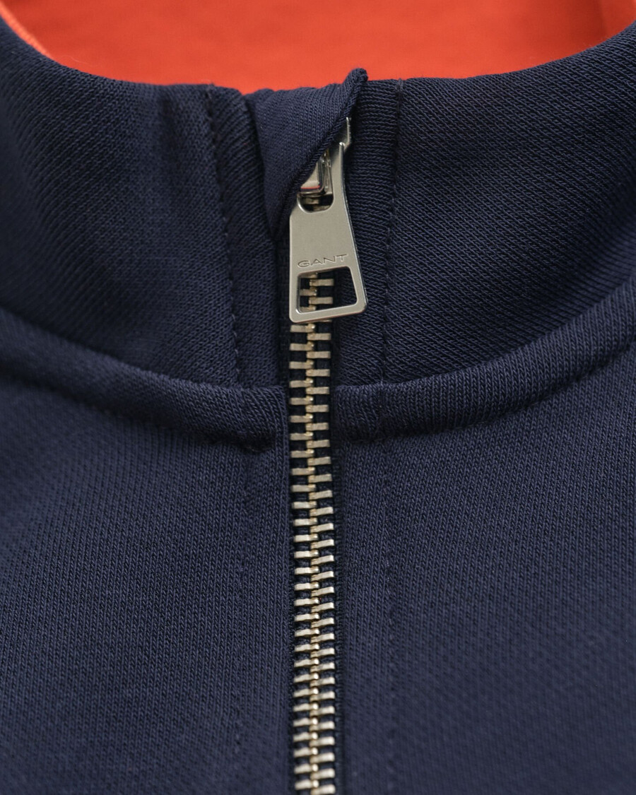 kids color blocked halfzip sweatshirt - evening blue