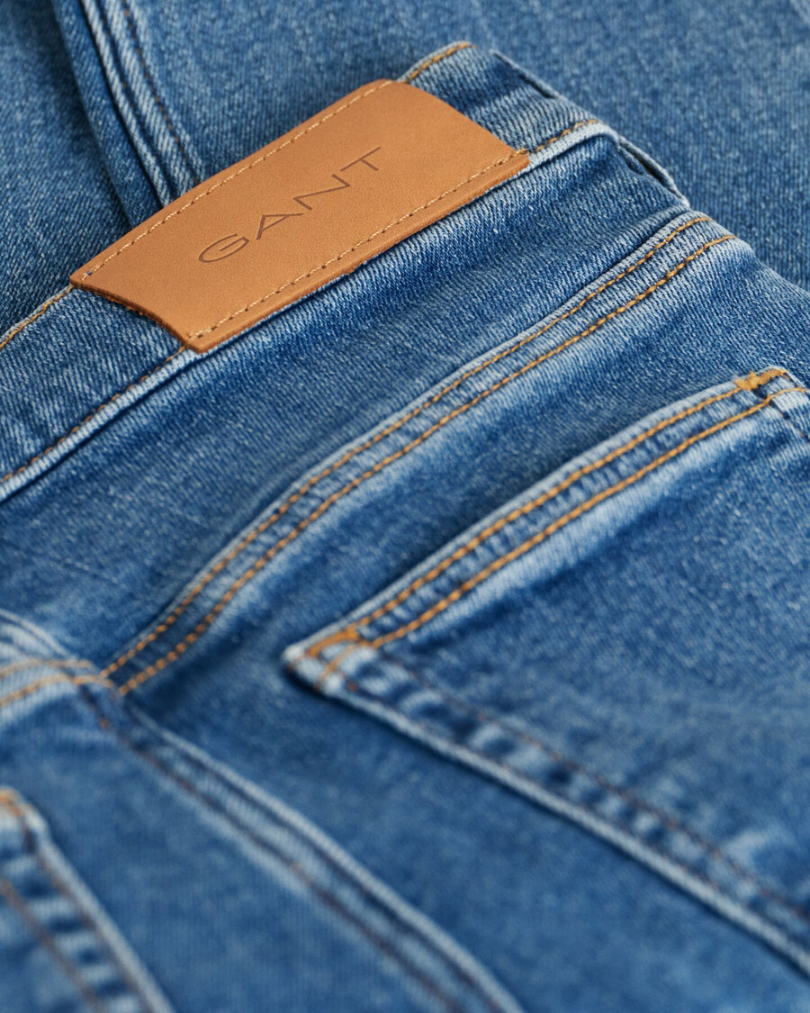 kids slim fit jeans - mid blue