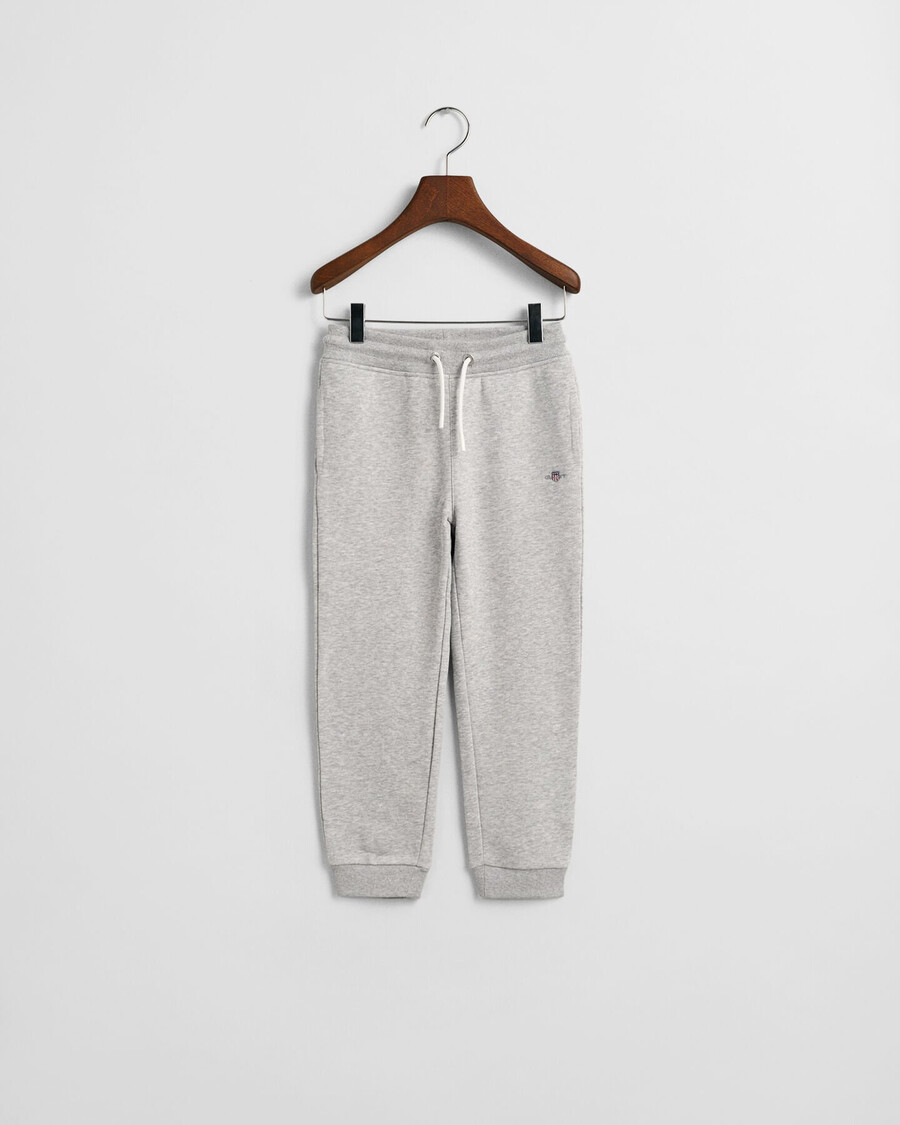 kids shield sweatpants - light grey melange
