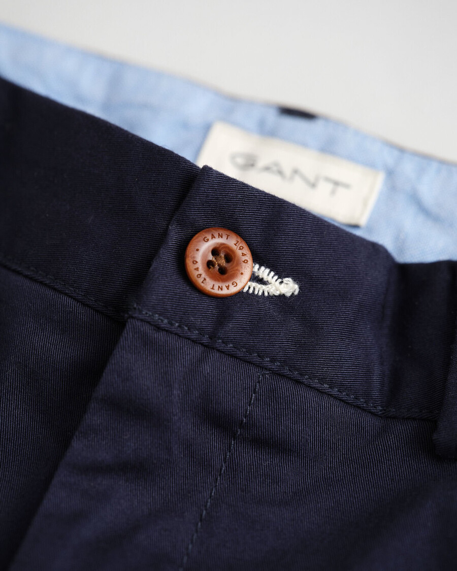 kids regular fit chinos - marine