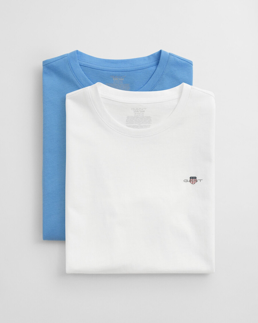 teens 2pack crew neck tshirts - cloud white