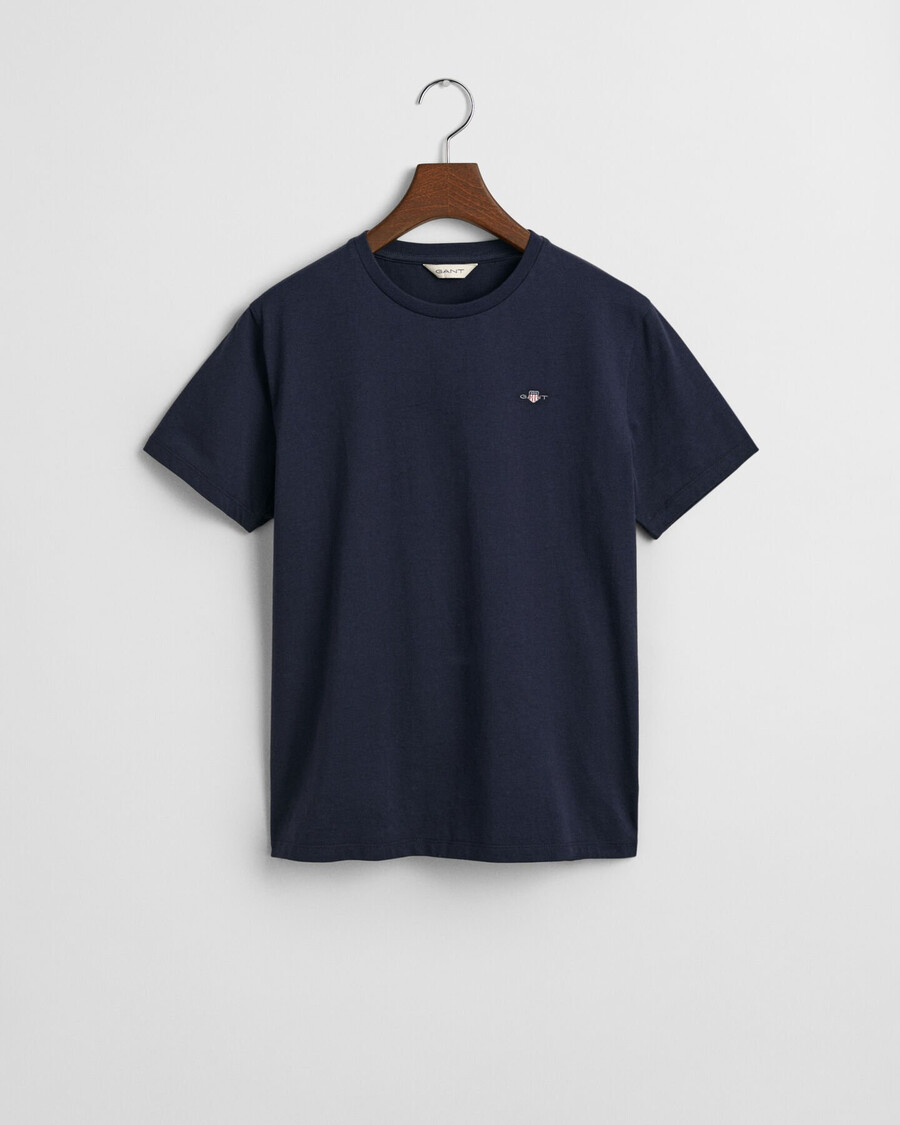 teens shield tshirt - evening blue