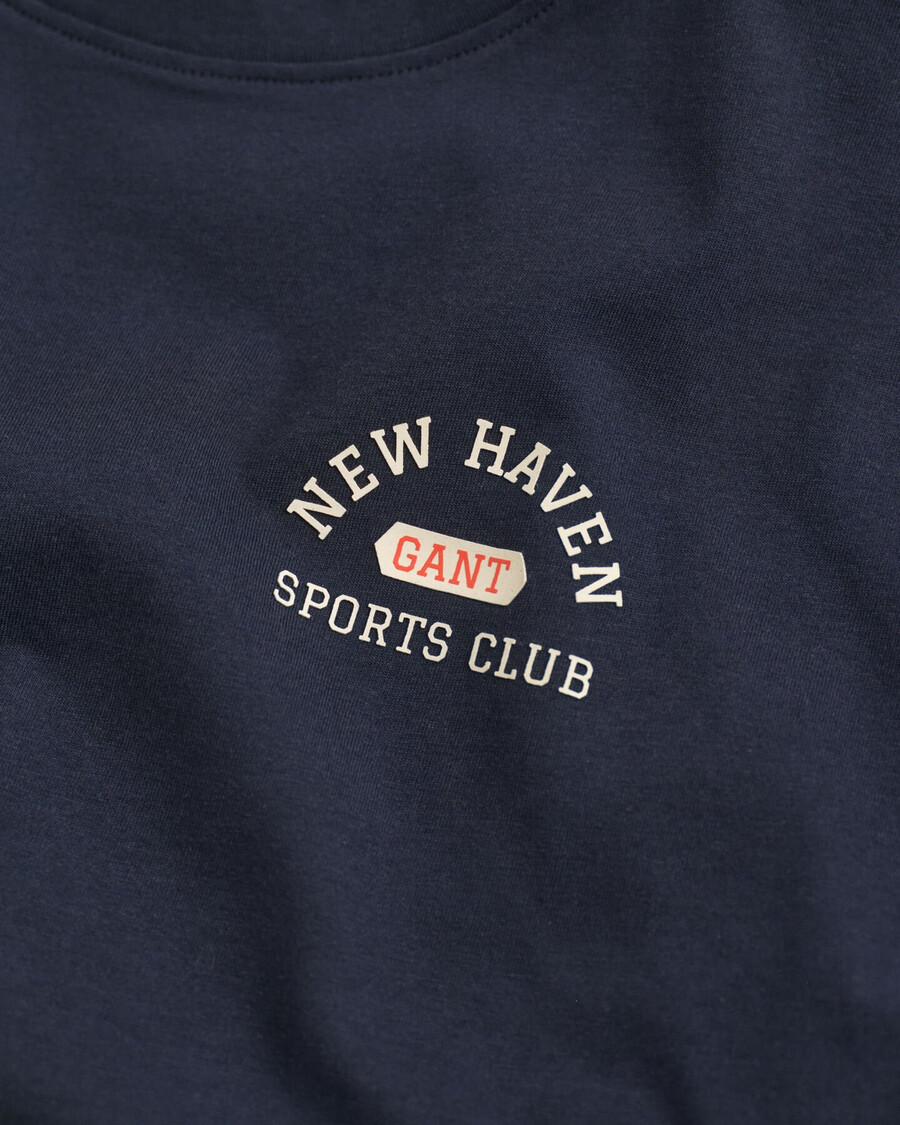 teens graphic tshirt - evening blue