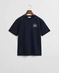 teens graphic tshirt - evening blue