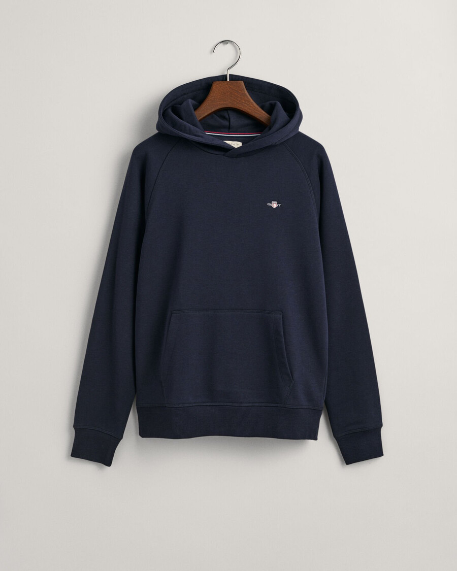 teens shield hoodie - evening blue