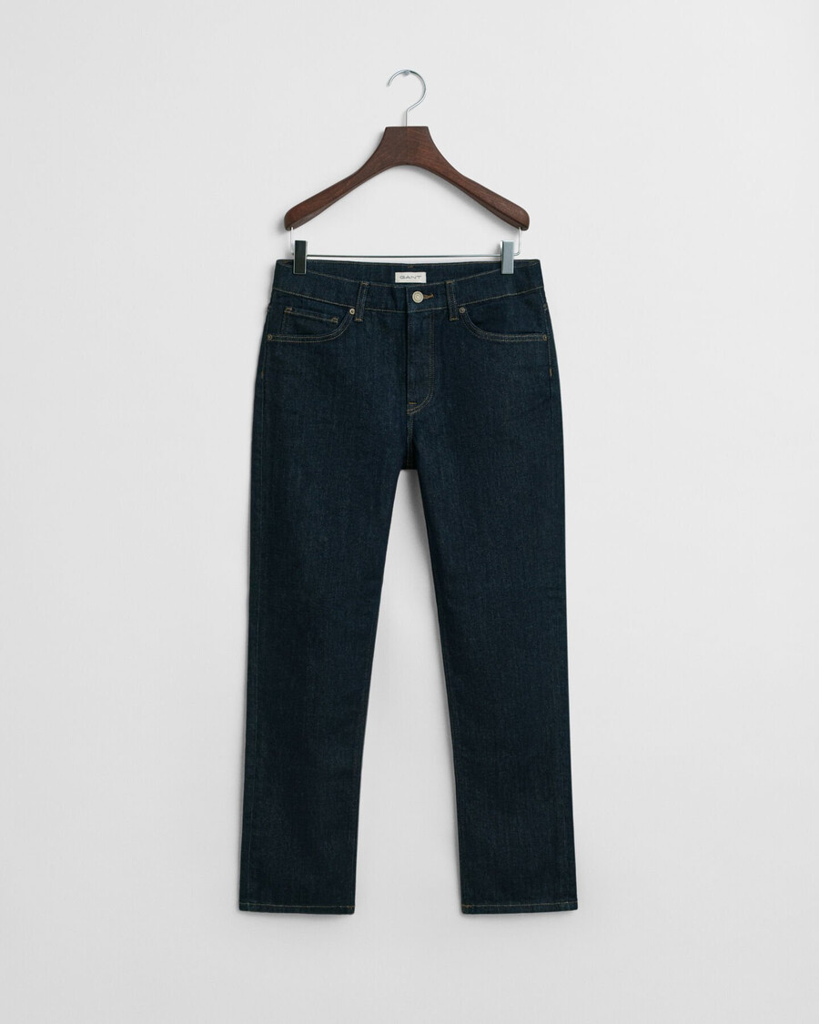 teen boys straight fit jeans - dark blue