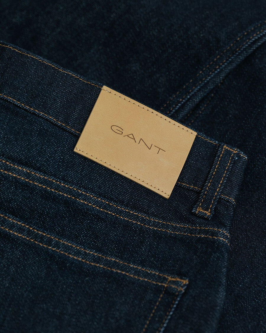 teen boys straight fit jeans - dark blue