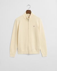 teens casual cotton cardigan - cream