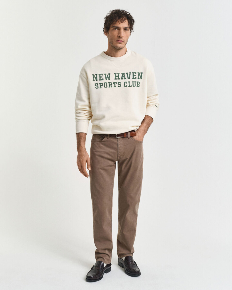 regular fit desert jeans - desert brown