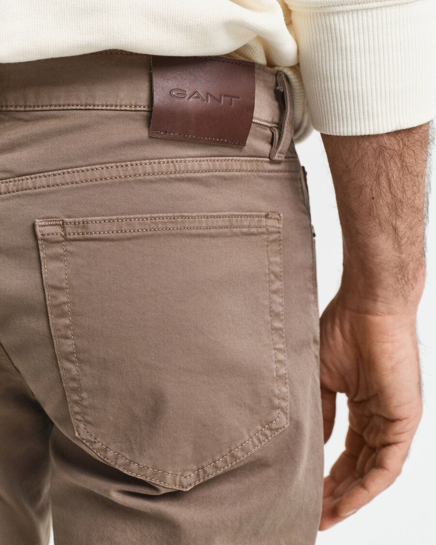 regular fit desert jeans - desert brown