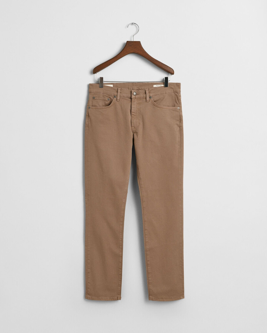 regular fit desert jeans - desert brown