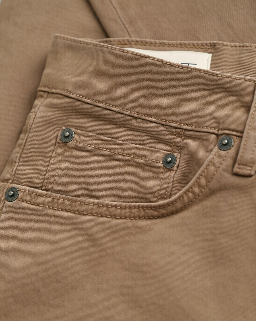 regular fit desert jeans - desert brown