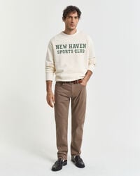 regular fit desert jeans - desert brown