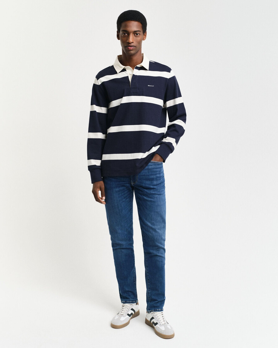 extra slim fit active recover jeans - mid blue