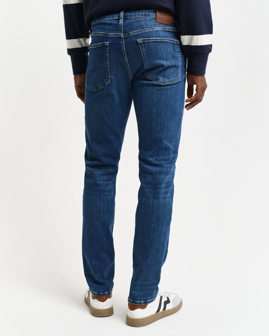 extra slim fit active recover jeans - mid blue