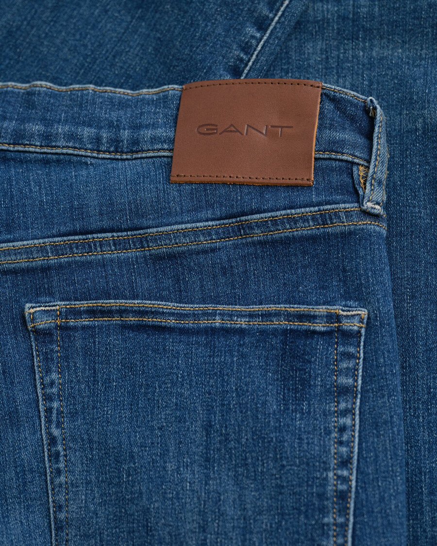 extra slim fit active recover jeans - mid blue