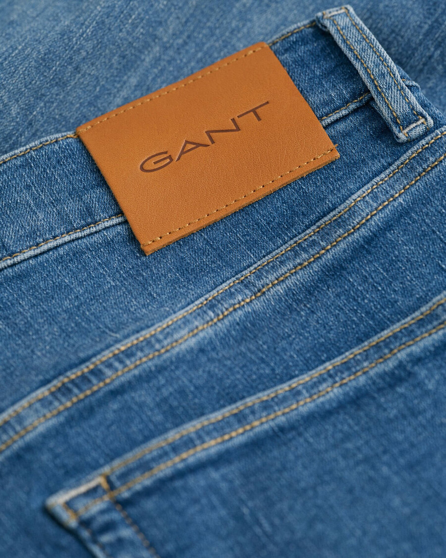 extra slim fit active recover jeans - mid blue broken in