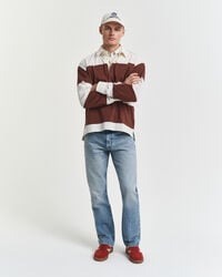 vintage washed bootcut jeans - semi light blue vintage