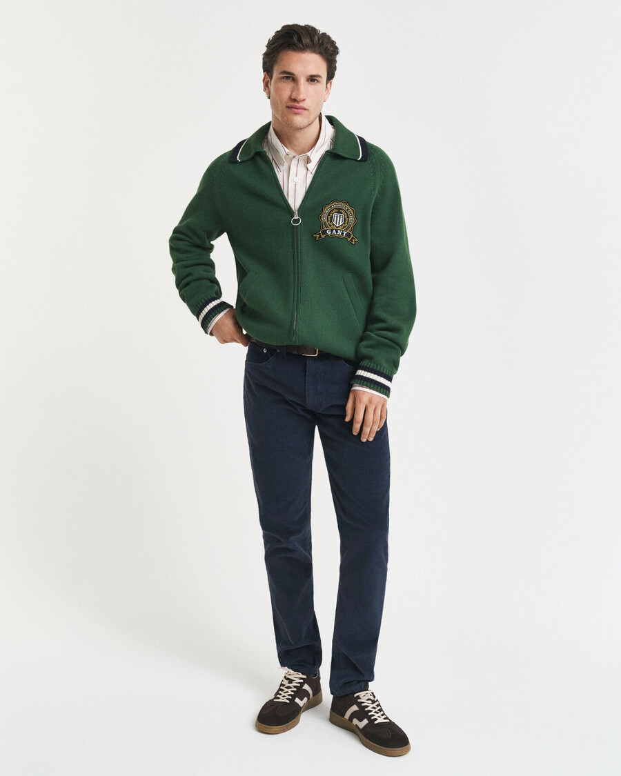 slim fit corduroy jeans - evening blue
