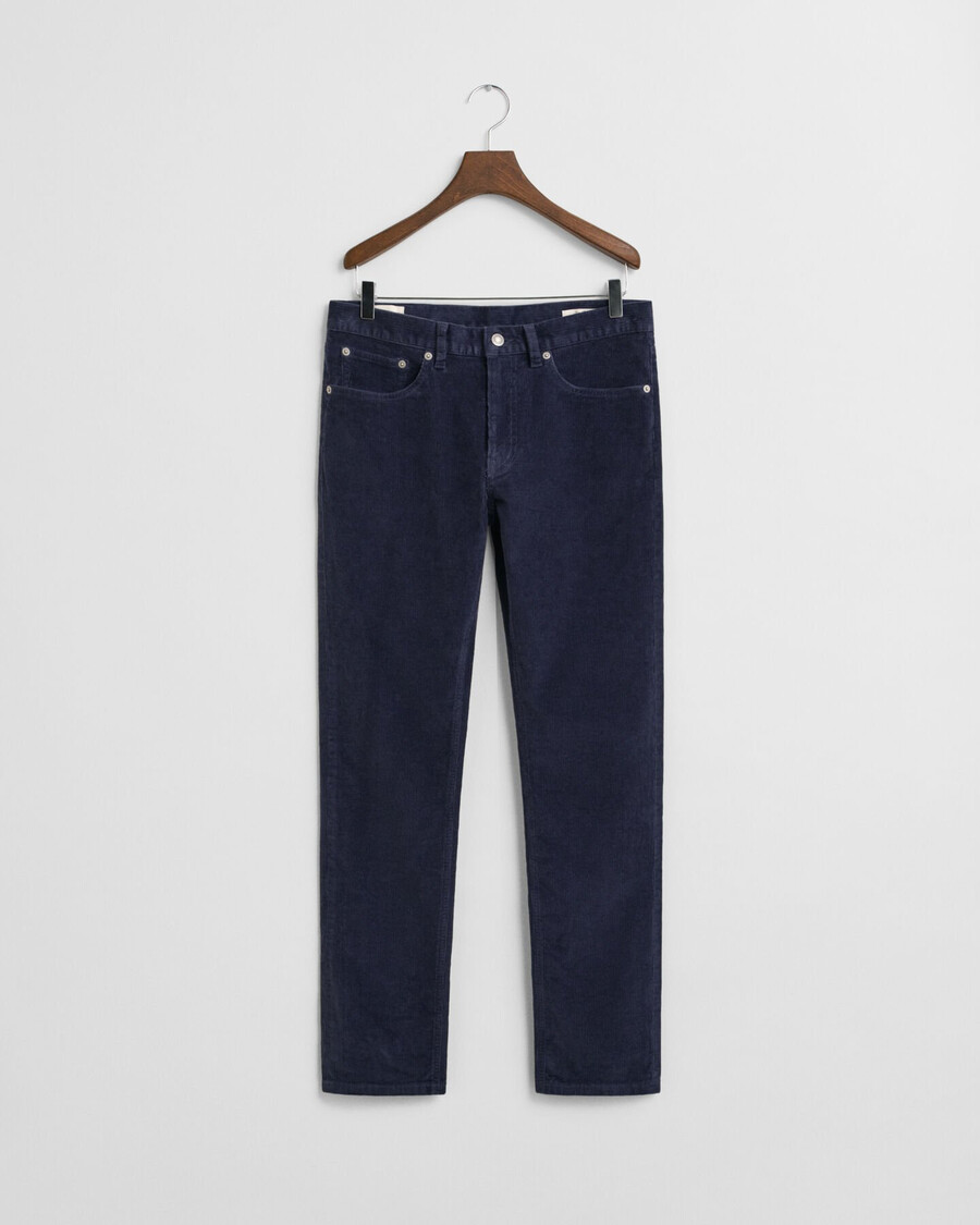 slim fit corduroy jeans - evening blue