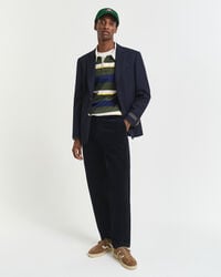 regular fit corduroy chinos - evening blue