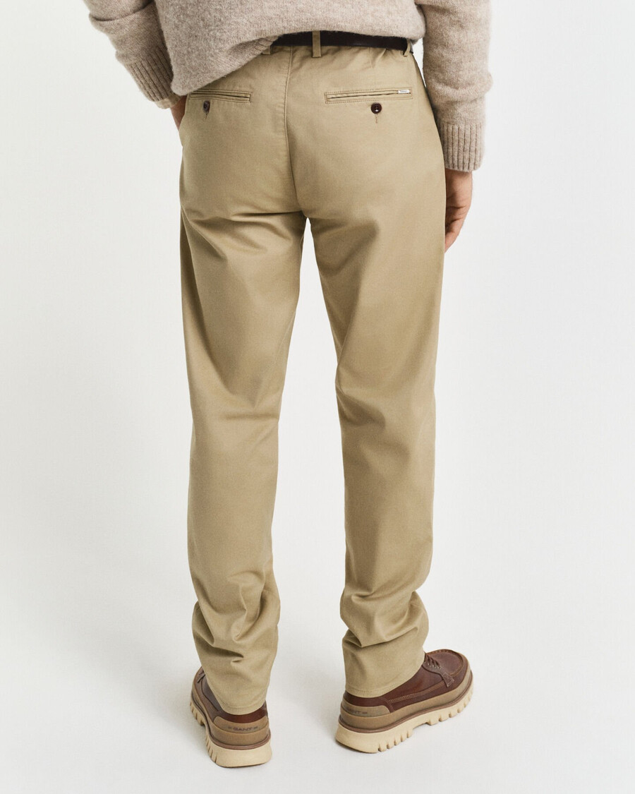 regular fit chinos - dark khaki
