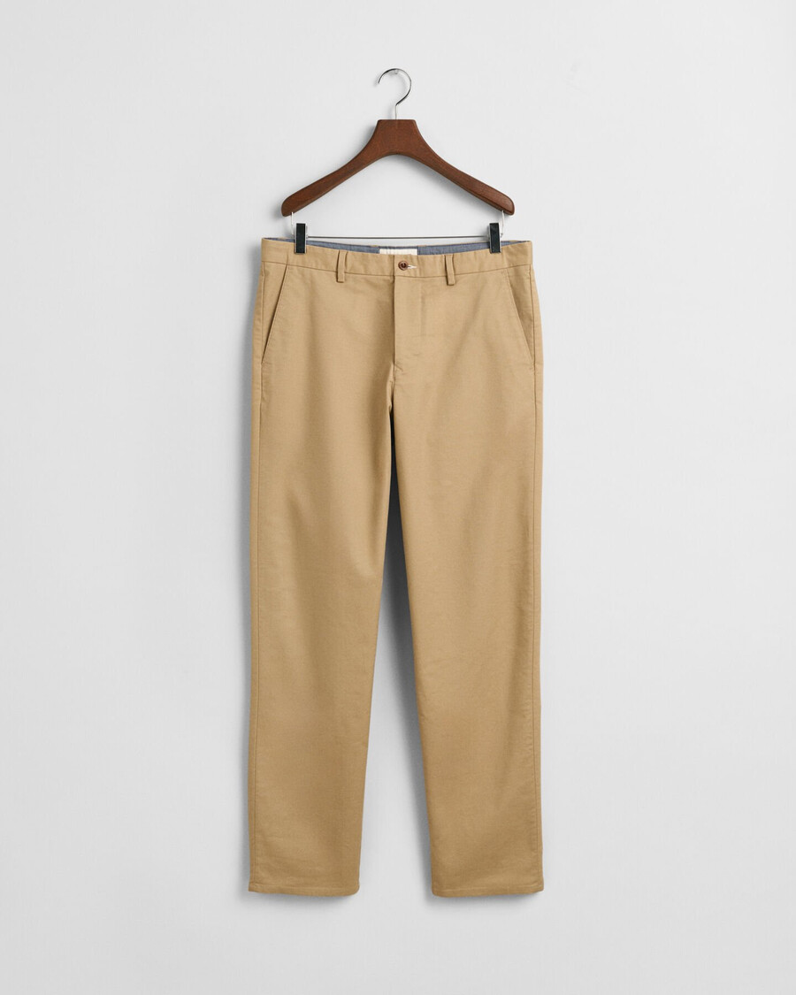 regular fit chinos - dark khaki