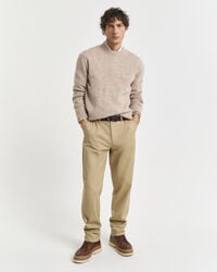 regular fit chinos - dark khaki