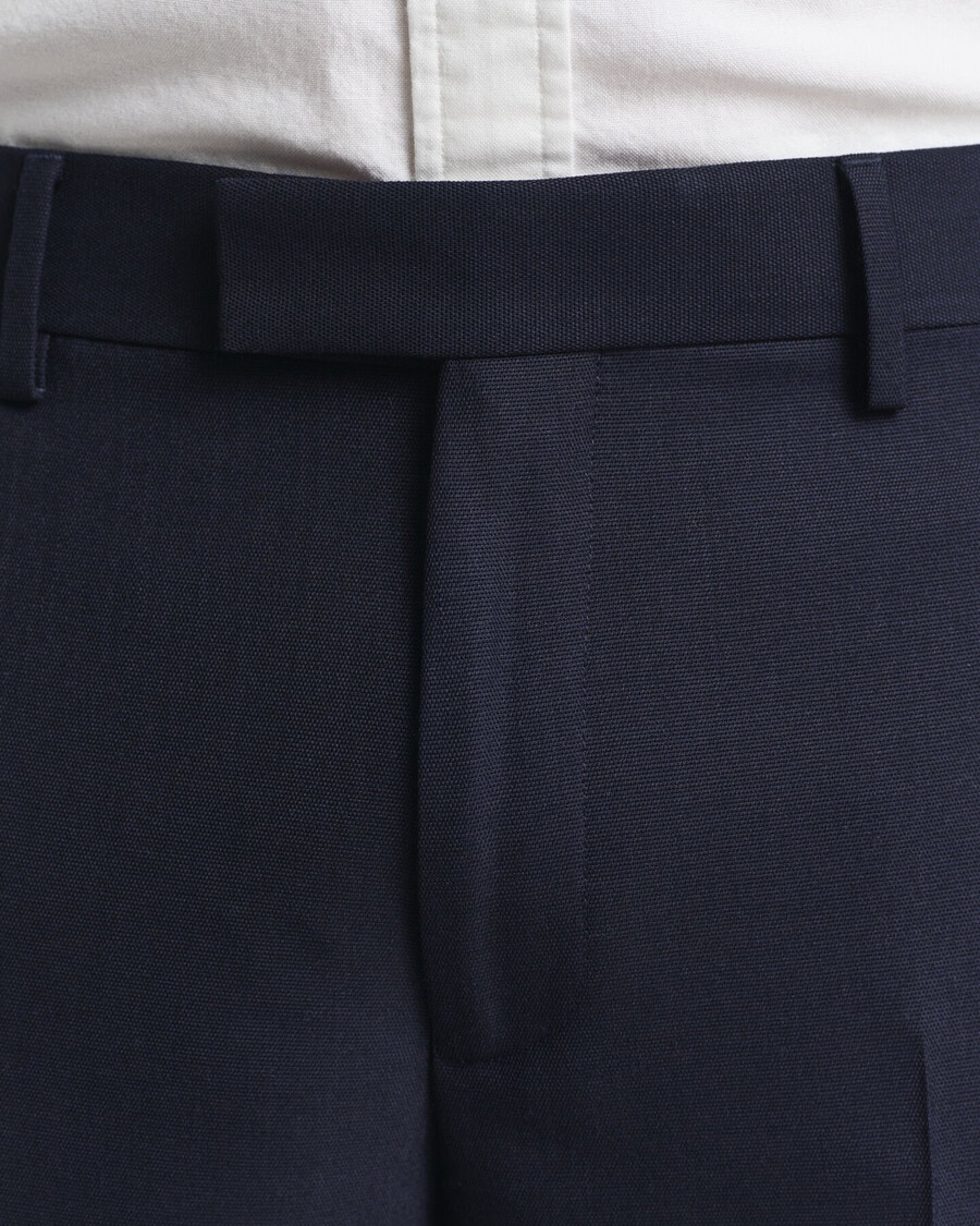slim fit club suit pants - evening blue