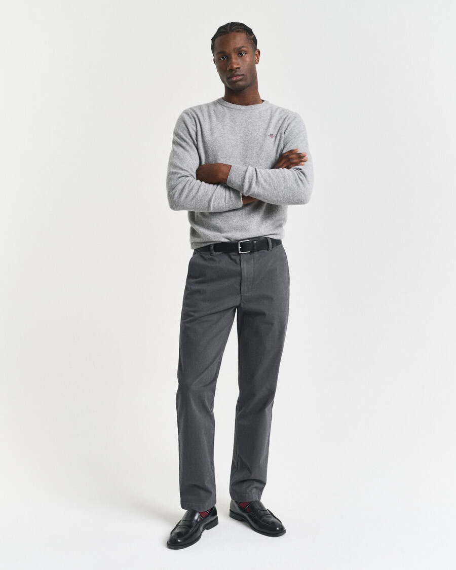 regular fit super comfort chinos - antracite