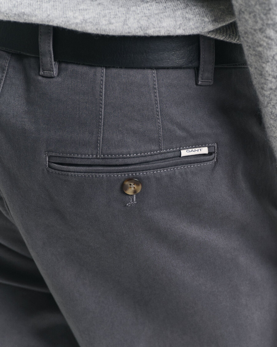 regular fit super comfort chinos - antracite