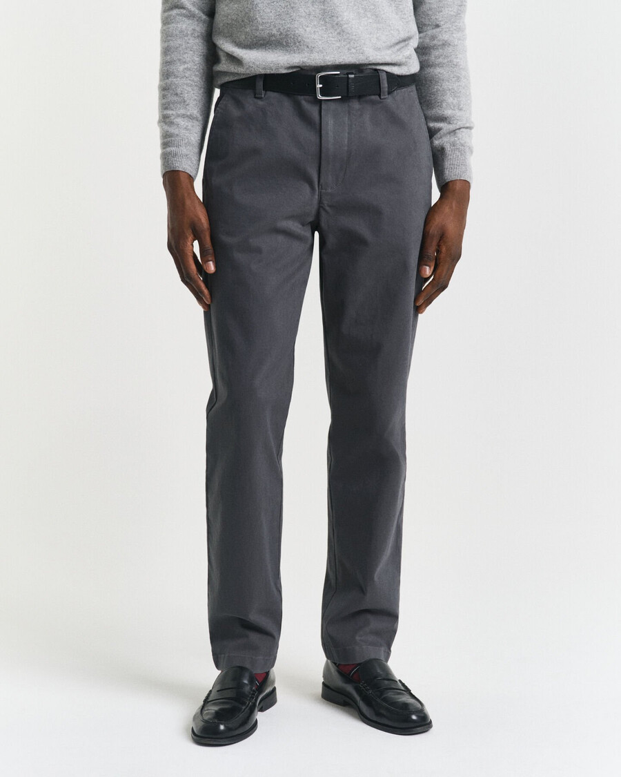 regular fit super comfort chinos - antracite