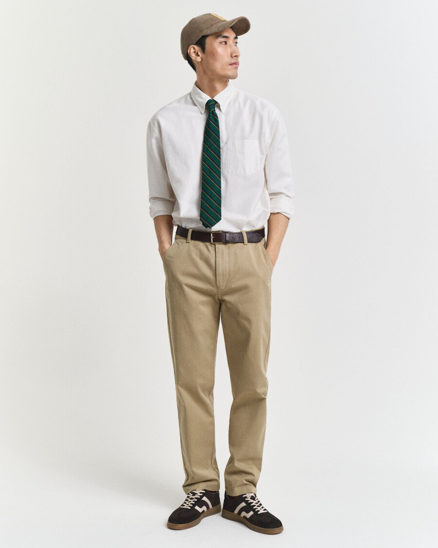 regular fit super comfort chinos - dark khaki