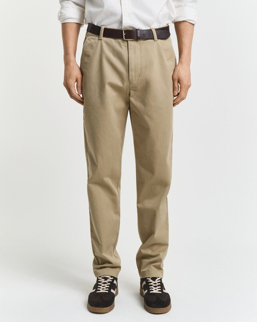 regular fit super comfort chinos - dark khaki