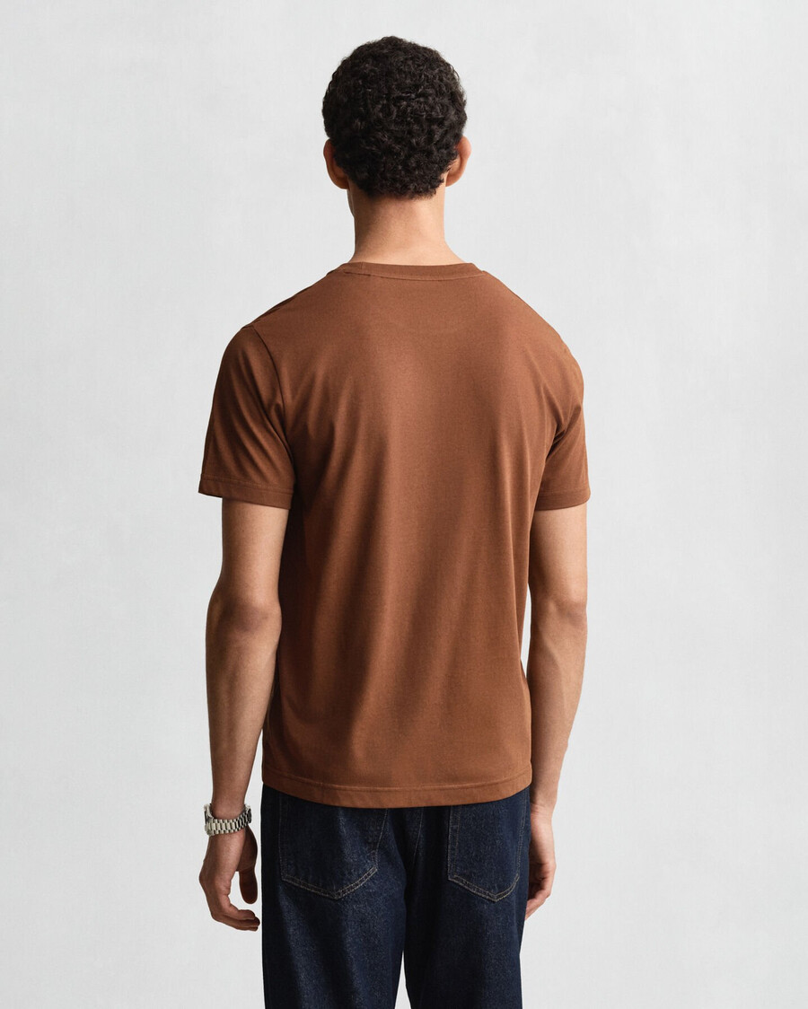 1949 graphic tshirt - mahogany brown