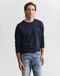 shield crew neck sweatshirt - evening blue