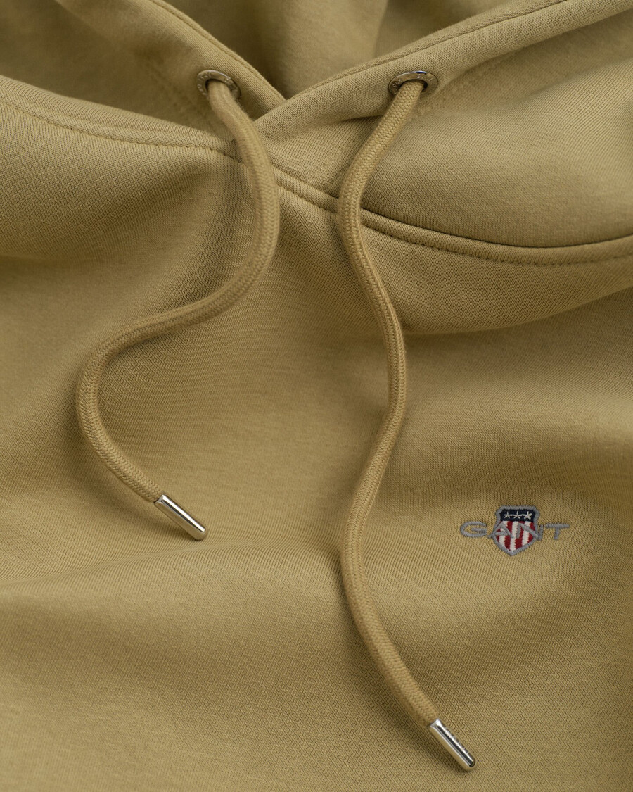 shield hoodie - woody beige