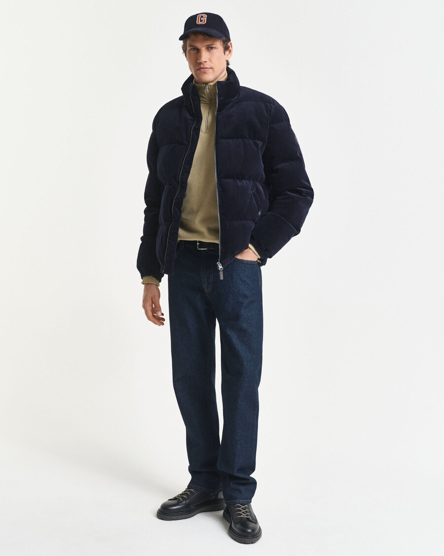 shield halfzip sweatshirt - woody beige