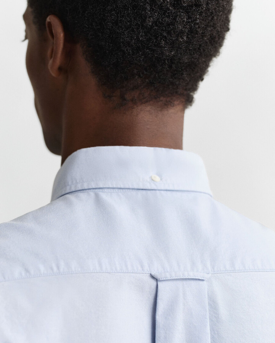 regular fit classic oxford shirt - light blue