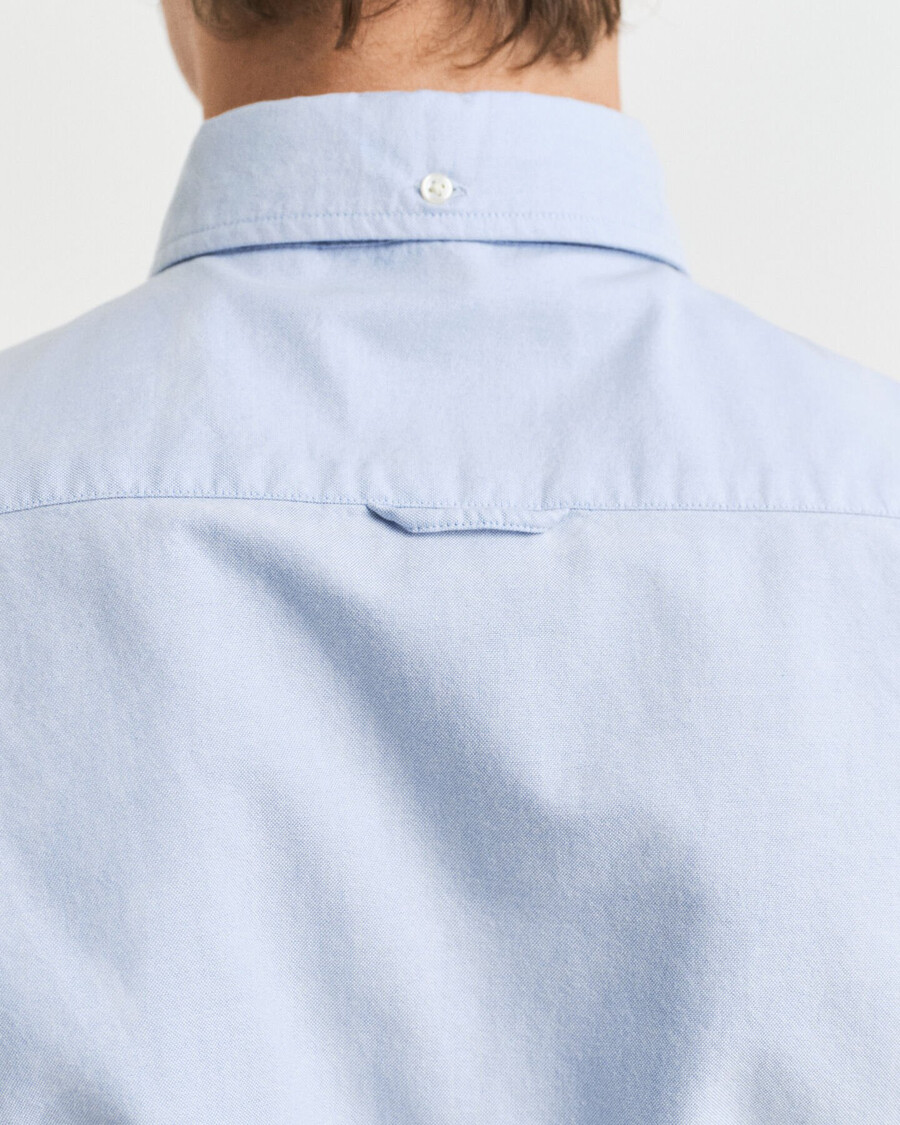 slim fit oxford stretch shirt - light blue