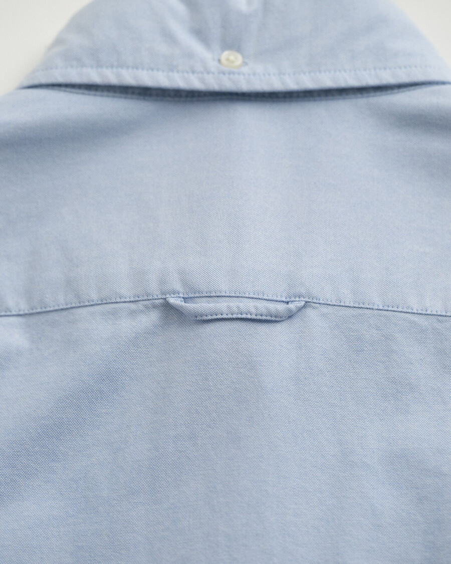 slim fit oxford stretch shirt - light blue