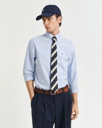 slim fit oxford stretch shirt - light blue