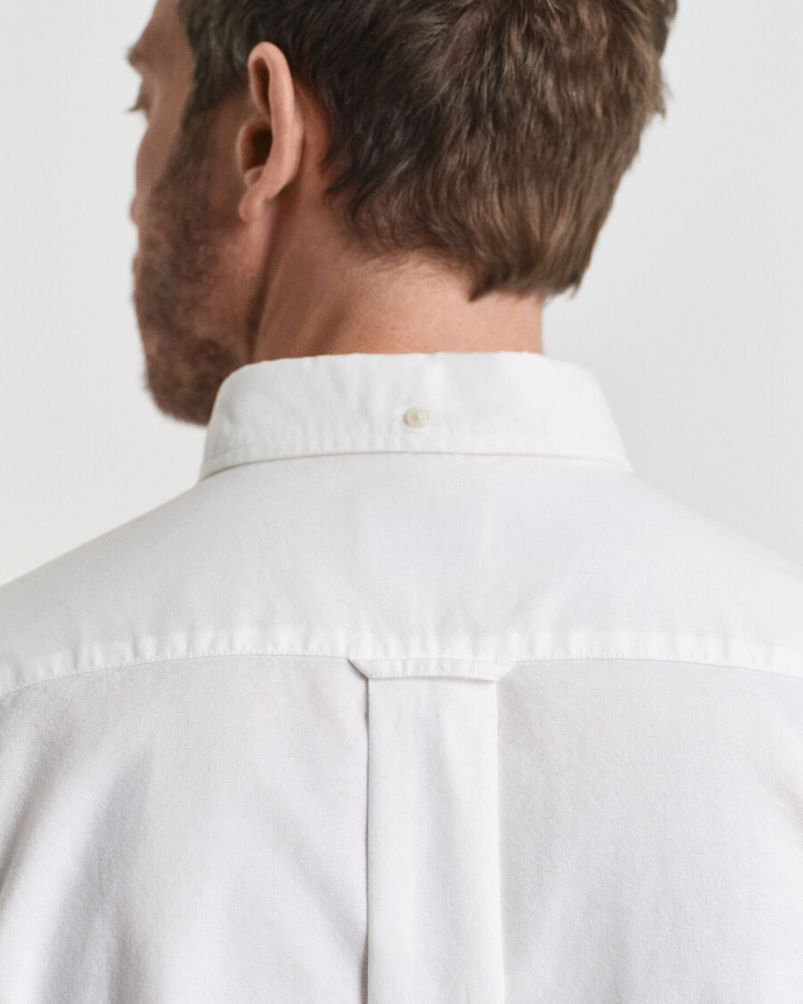 regular fit archive oxford shirt - eggshell