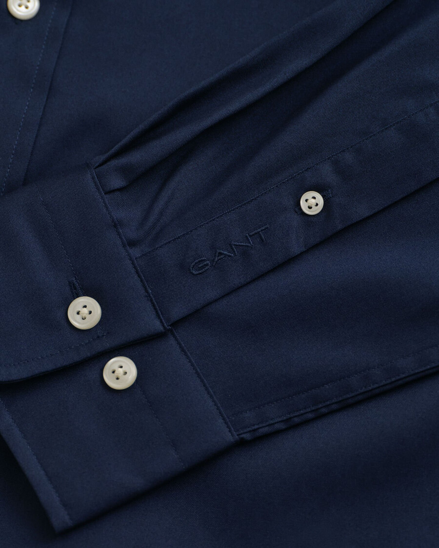 regular fit pinpoint oxford shirt - marine