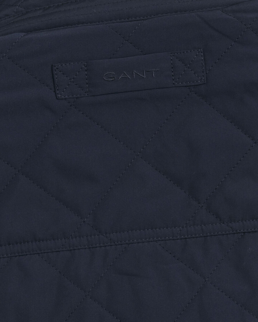 quilted windcheater - evening blue