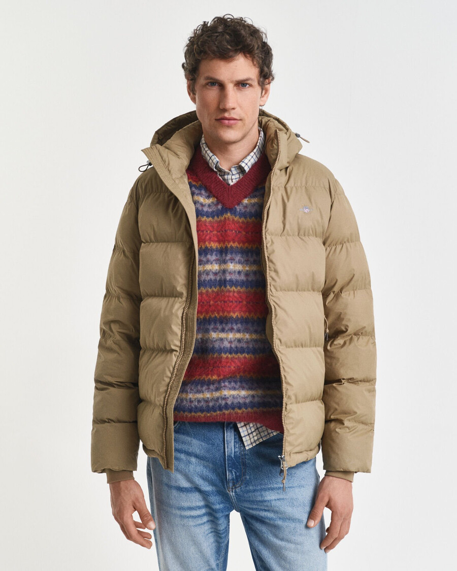 active cloud jacket - light taupe