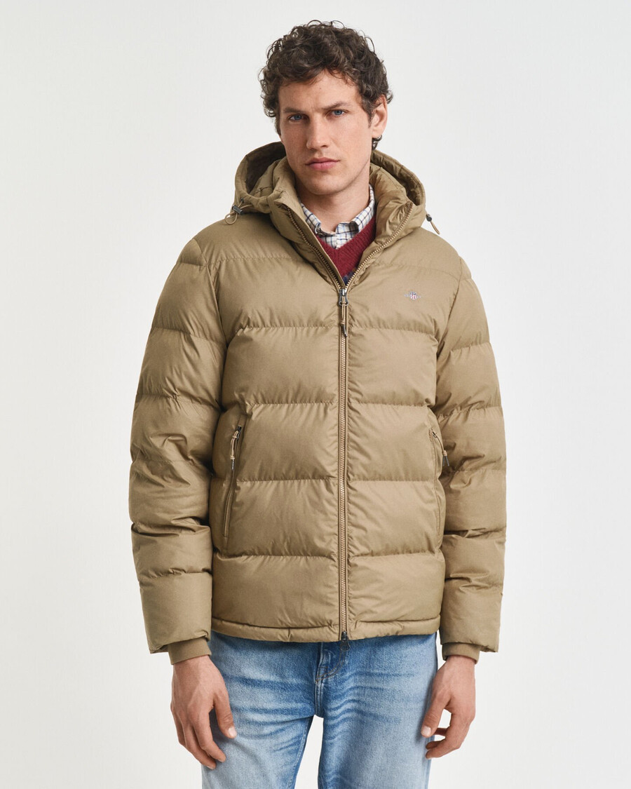 active cloud jacket - light taupe