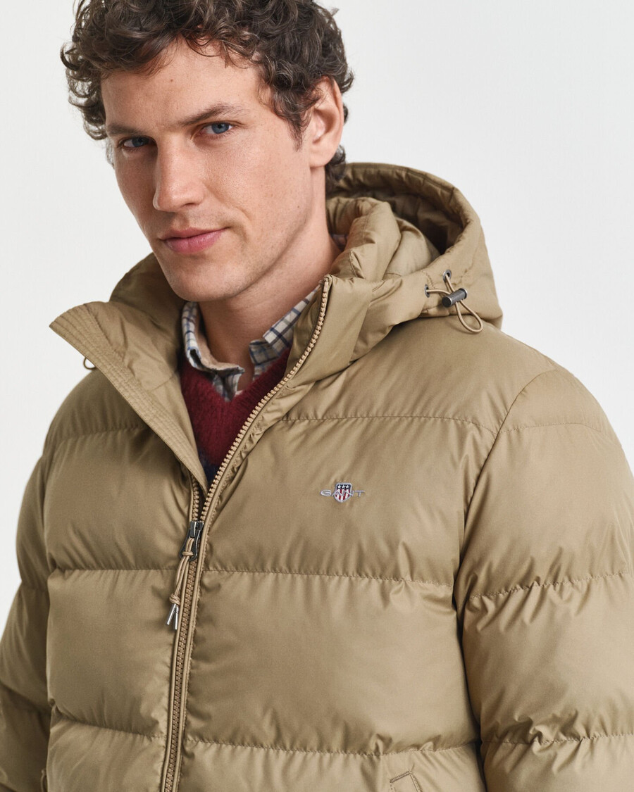 active cloud jacket - light taupe