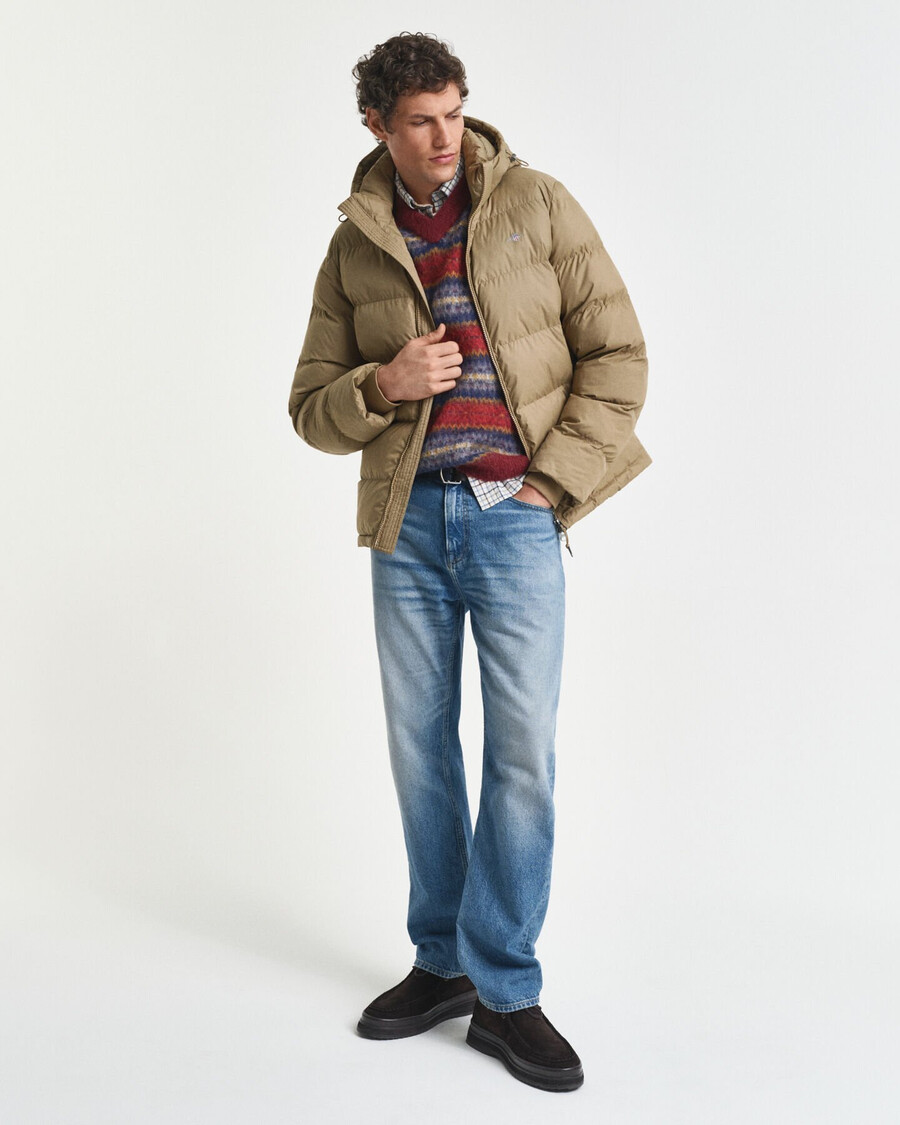 active cloud jacket - light taupe